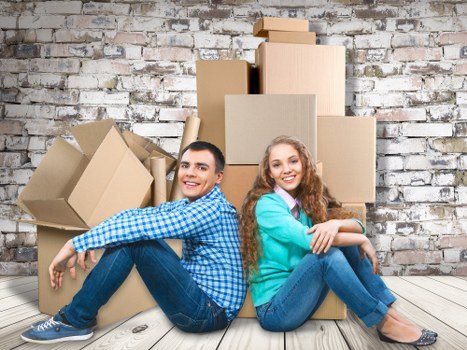 Safe handling of large furniture items during an Islington removal