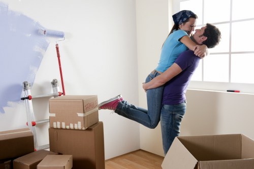 Professional van crew completing a safe move in Islington