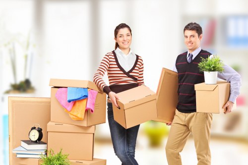 Packing and preparation for a move in Islington