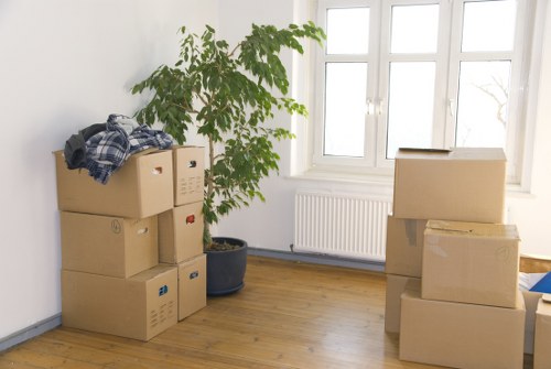 Careful packing and furniture protection for a flat move in Islington
