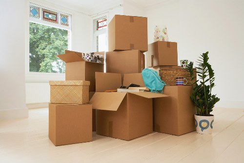 Office furniture dismantling and loading for a commercial relocation in Islington